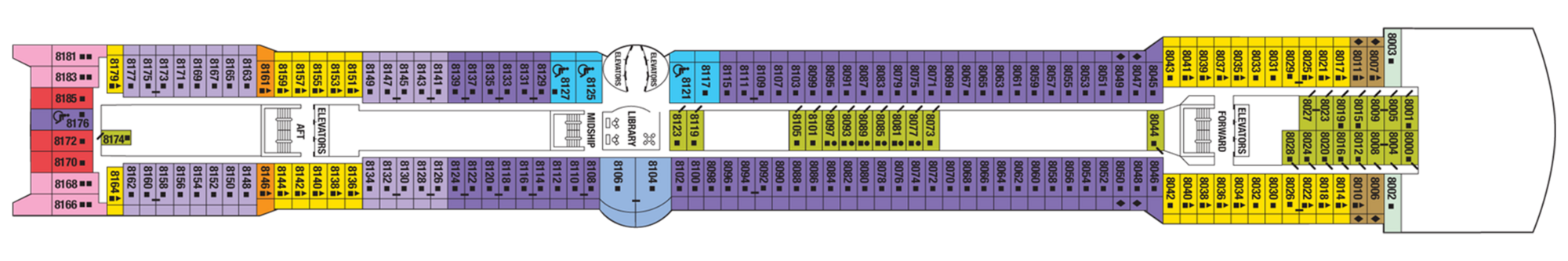 Deck 8 plan